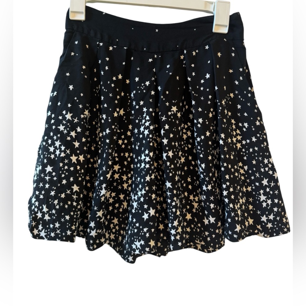 Zara Basic Collection Star Print Skort